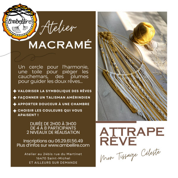 Atelier Macramé | Attrape-rêves
