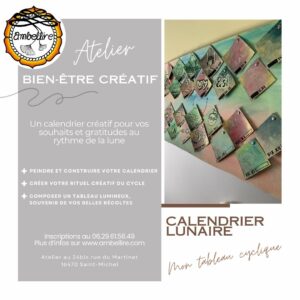 Atelier  bien-être créatif | Calendrier lunaire